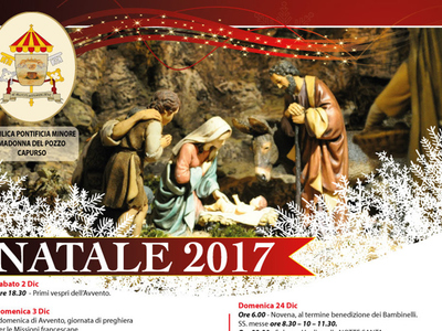 Programma Natale 2017 - Santuario Madonna del Pozzo, Capurso (Ba)