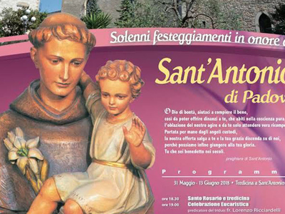 Solenni festeggiamenti in onore di S. Antonio da Padova - Parrocchia S. Leone in Bitonto