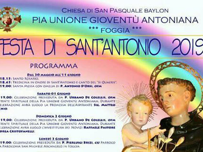 Festa di S. Antonio di Padova - chiesa S. Pasquale in Foggia