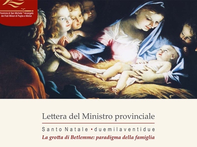 Lettera del Ministro provinciale - Santo Natale 2022