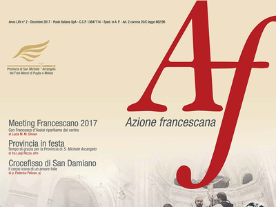 Azione Francescana, pubblicato il nuovo numero del 2017