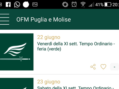 Online l'App dei Frati Minori di Puglia e Molise 