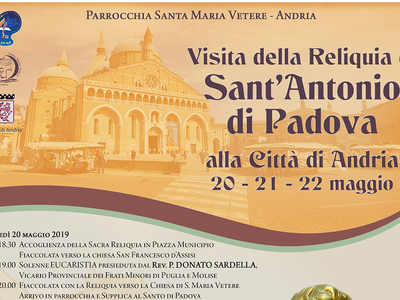 Visita della reliquia di S. Antonio di Padova alla città di Andria