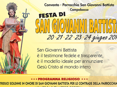 Festa di S. Giovanni Battista - Parrocchia S. Giovanni Battista in Campobasso