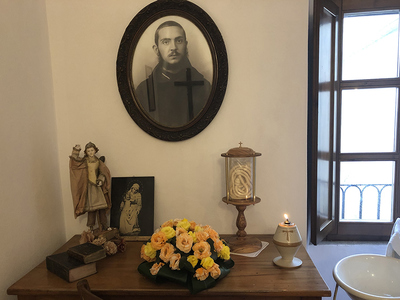 Casacalenda : Benedizione cella di san Pio da Pietrelcina