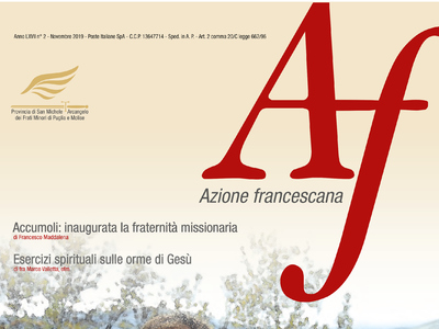 Pubblicato il nuovo numero di Azione francescana