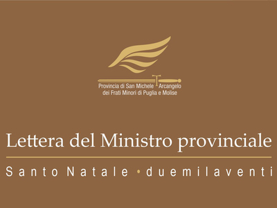 Lettera del Ministro provinciale - Santo Natale 2020